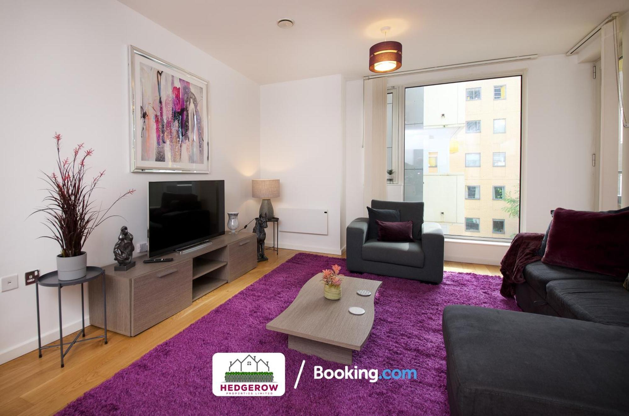 Premium Deals On Modern 2 -Bed 2-Bath Central City 122 High Street Flat For Movers & Pros By Hedgerow Mánchester Exterior foto